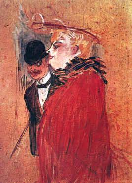 Couple,  Henri  Toulouse-Lautrec